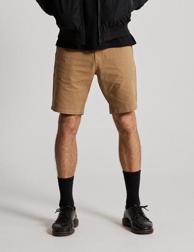 chino shorts - khaki